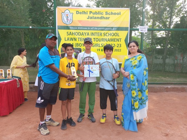 SAHODAYA INTER SCHOOL U-14 LAWN TENNIS TOURNAMENT HOSTED BY DELHI PUBLIC SCHOOL